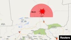 تصویر اینترنتی آخرین جایی که هواپیما با برج مراقبت تماس داشته را نشان می‌دهد