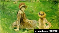 Бэрта Марызо, «У садзе ў Марэнкуры» (1884)