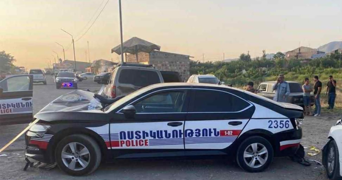 Pashinian’s Motorcade Blamed For Another Car Accident