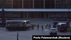 După operațiunea forțelor de ordine de eliberare a ostaticilor, Luțk, 21 iulie 2020