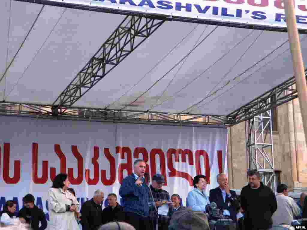 Gürcüstan müxalifətinin etiraz aksiyası #19