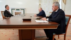 Сергей Шойгу на встрече Путина с представителями стран БРИКС, сентябрь 2024 года