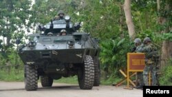 Trupe filipineze în acțiune împotriva grupării islamiste