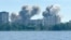 Дым над Воронежем после украинского удара