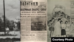 Разурнатото Скопје по земјотресот од 26 јули 1963.