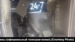 Последствия взрыва в банке, Путилково, Московская область, 7 марта 2026 года