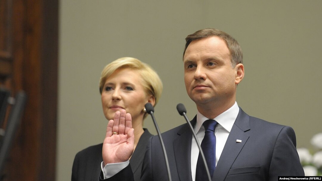Инаугурация нового президента Польши Анджея Дуды