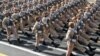 Іранскія вайскоўцы на парадзе ў Дзень нацыянальнай арміі. Тэгеран, 22 верасьня 2019