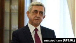 Экс-президент Армении Серж Саргсян (архив)