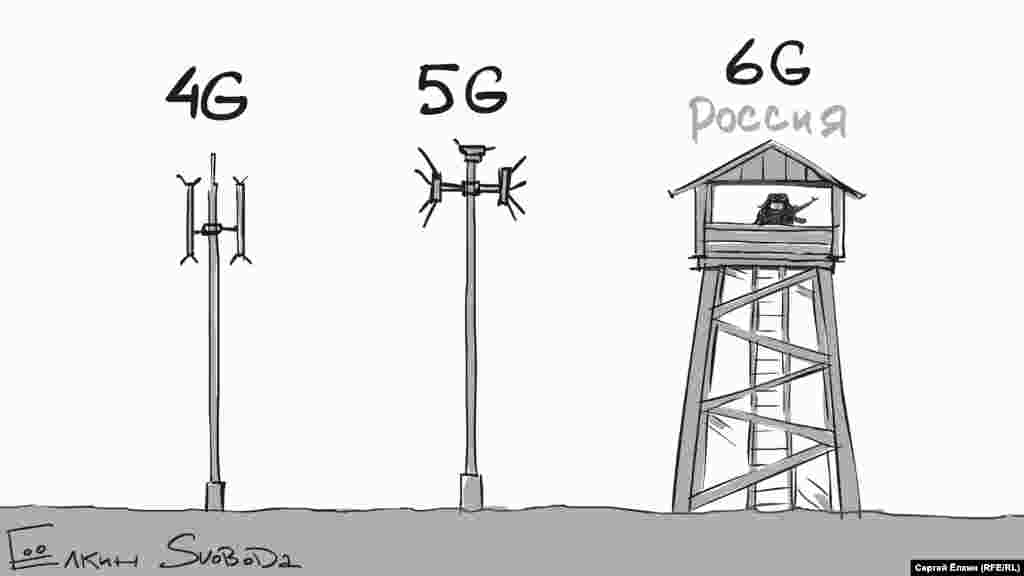 Російська дійсність очима російського художника Сергія Йолкіна.