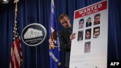 La o conferință de presă a Ministerului de Justiție la Washington