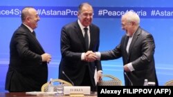 Čavušoglu, Lavrov i Zarif 