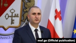 Лаша Хуцишвили, министр финансов Грузии