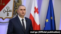 ლაშა ხუციშვილი, საქართველოს ფინანსთა მინისტრი