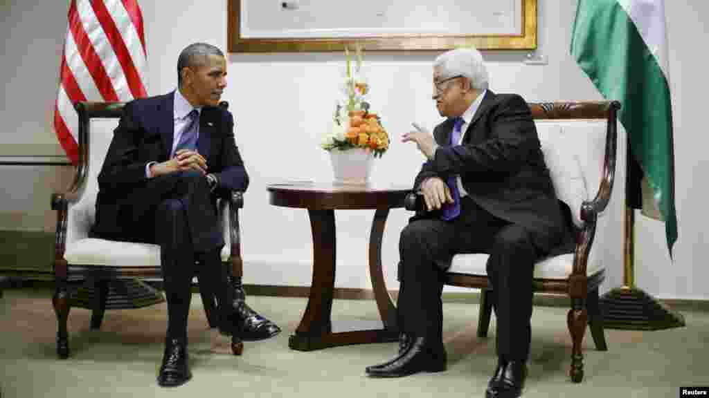 Američki predsjednik Barack Obama susreo se sa palestinskim liderom Mahmudom Abbasom u Ramallahu, 21. mart 2013. Foto: REUTERS / Jason Reed