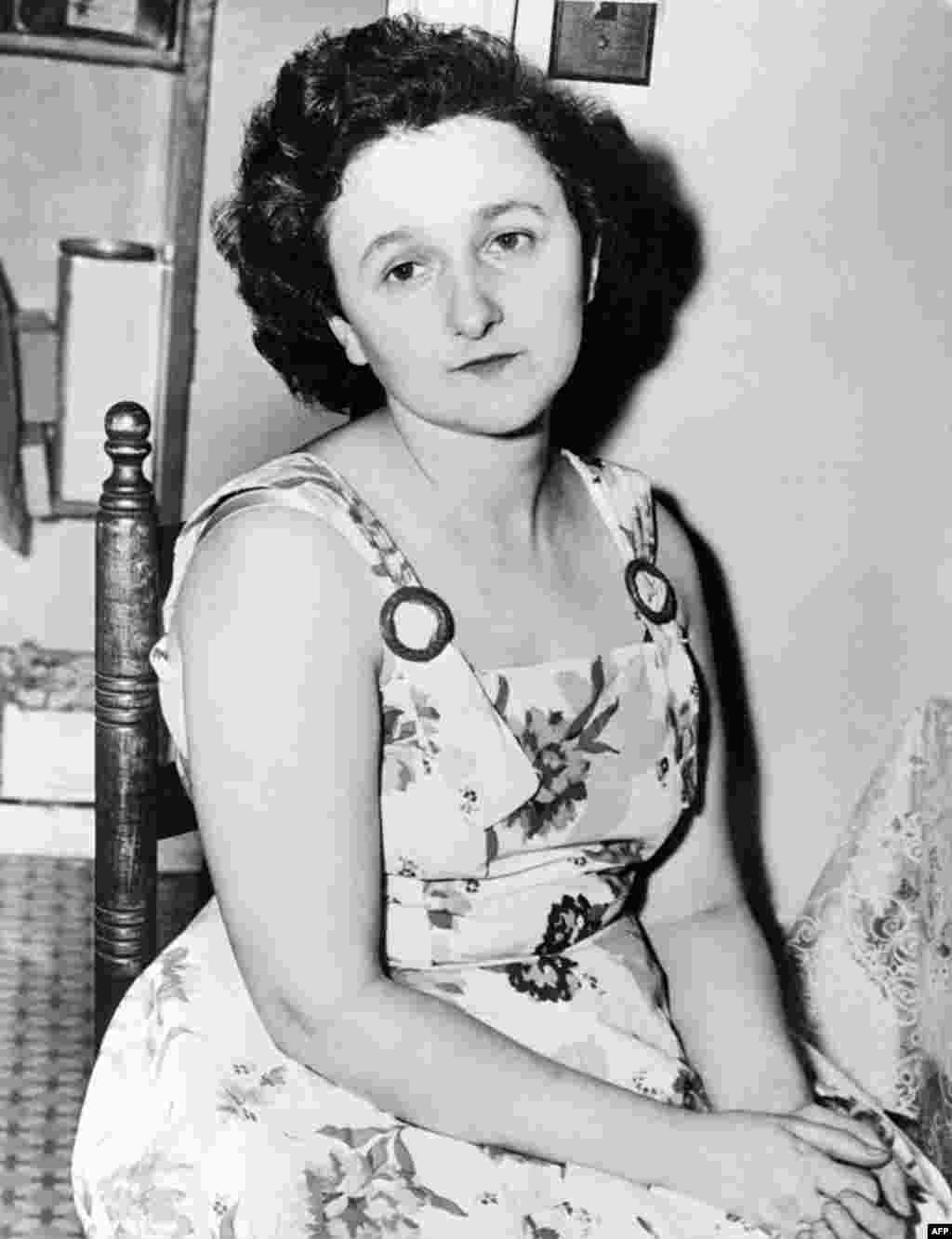 Later evidence emerged that Julius Rosenberg had in fact acted as a courier and recruiter for Soviet intelligence. But the involvement of Ethel Rosenberg, seen here in an undated photo, was more ambiguous, and may have involved little more than typing notes for Julius. 