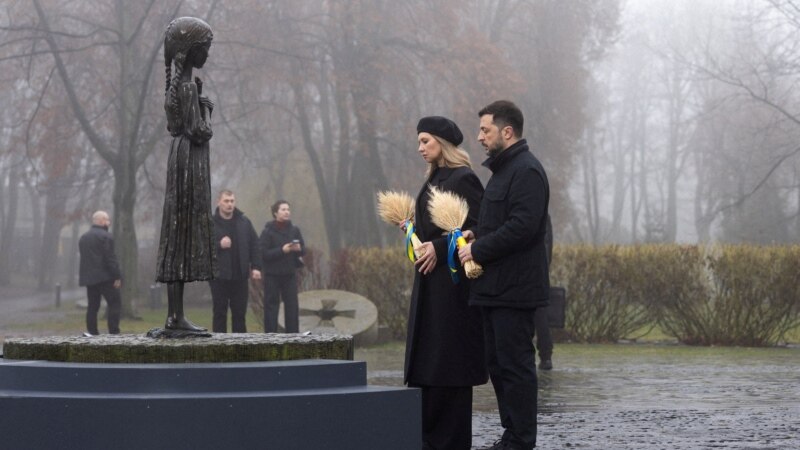 Ucraina marchează Holodomorul în timp ce Rusia lansează atacuri, iar presiunea SUA pentru pace crește