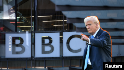 د بي بي سي په وړاندې د ټرمپ د قانوني اقدام خبرداری 