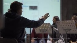 Фрагмент репетиції опери «Чорнобильдорф»