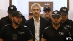 Арестуваният кмет на Варна Благомир Коцев през септември 2025 г.