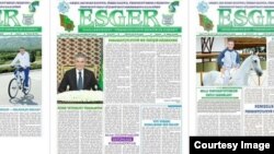 Türkmenistanda çykýan "Esger" gazeti