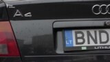 У Києві мітингують автомобілісти на єврономерах (відео)