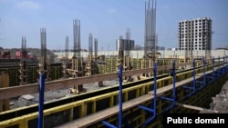 "Үмүт чырагы" бала бакчасынын курулушу. Бишкек. 17-март, 2026-жыл.