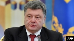 Украина президенті Петр Порошенко.