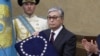 Interim Kazakh President Qasym-Zhomart Toqaev at his swearing-in ceremony during a joint session of the houses of parliament in Astana on March 20, 2019.