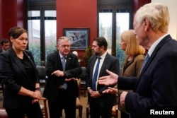  Външните министри на Гренландия и Дания се срещат с американски сенатори във Вашингтон, 14 януари 2026 година 