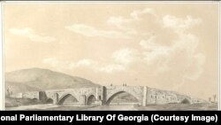 پل ساناهین در قرن دوازدهم به یاد وارث فقید سلسله کیوریکیان عباس باگراتونی ساخته شد