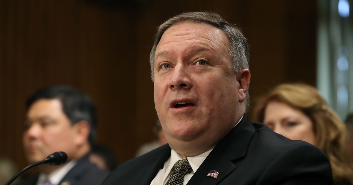 New U.S. Secretary Of State Promises 'Tough Diplomacy' As He's Sworn In