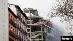 تصویری از انفجار مادرید در روز چهارشنبه اول بهمن 