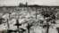 Могилы убитых участников воркутинских волнений 1953 г. Снимок с выставки "ГУЛАГ" в ГИМ