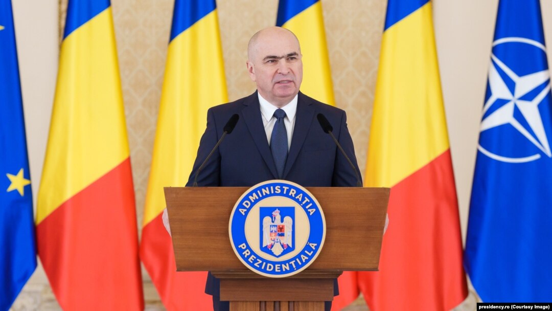 Președintele interimar al României, Ilie Bolojan.