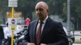 Президентът Румен Радев по време на посещението си в Германия