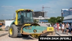 Реконструкция набережной Парка Победы, Севастополь, Крым, 2021 год