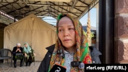 Маркумдун эжеси Айкан