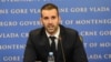 Milojko Spajić, lider pokreta Evropa Sad, koji je najavio da će se kandidovati na predsjedničkim izborima 19. marta. Podgorica 1. februar 2021.
