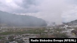 Регионална депонија Русино во полошкиот регион. 