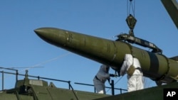 صحنه‌ای از یک رزمایش اخیر روسیه با سلاح‌های هسته‌ای تاکتیکی