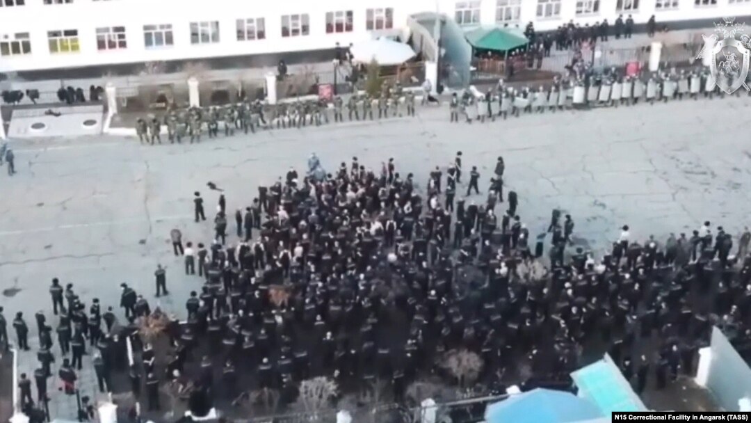All three of the tortured prisoners had been serving their sentences at the maximum-security prison near the city of Angarsk in April 2020 when a riot broke out over the abusive behavior of the guards. 