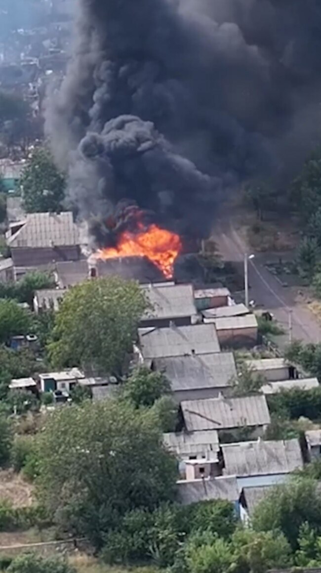 'Novohrodivka Is On Fire': Russian Forces Enter Village In Donetsk Combat Zone
