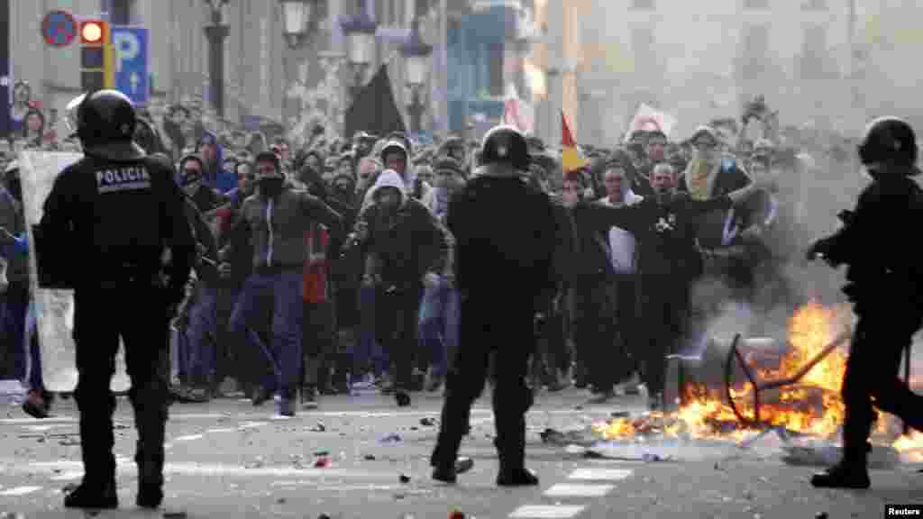 Barcelona, 29.03.2012. Foto: Reuters / Gustau Nacarino 