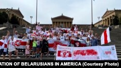 Акцыя салідарнасьці беларусаў у ЗША