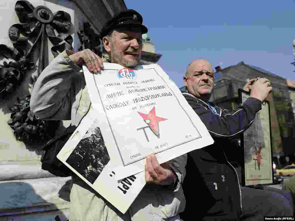 Obeležavanje 20. godišnjice martovskih demonstracija, 9. mart 2011