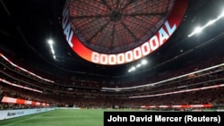 Stadion „Mercedes-Benz Stadium“ u Atlanti, SAD, jedan od 12 stadiona na kojima će se igrati utakmice Svetskog prvenstva.