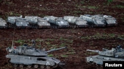 Իսրայելի բանակը Լիբանանի հետ սահմանի մոտ