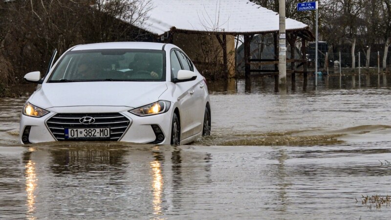 Vërshime në Gjakovë dhe Rahovec