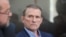 Viktor Medvedchuk appears in court in Kyiv on May 13.